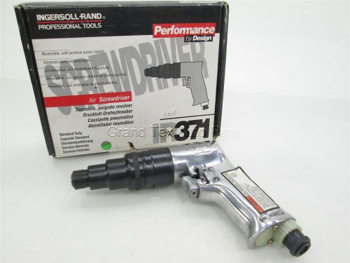 NEW Ingersoll Rand Air Screwdriver IR371 1800 rpm 1/4&#034; Bit size 1/4&#034; Inlet