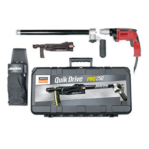 Quikdrive pro250mw25k system w/ milwaukee 2500 rpm motor for sale