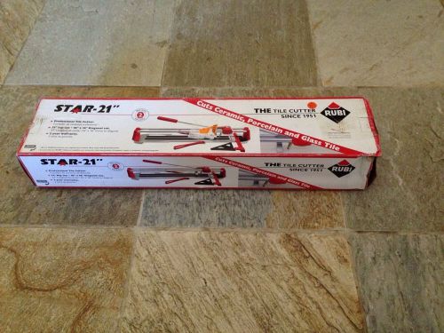 RUBI  STAR -21&#034; TILE CUTTER - PROFESSIONAL FREE SHIPPING!!