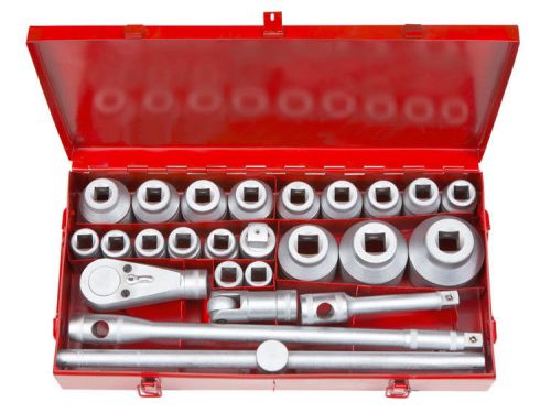 Tekton 1118 3/4-inch and 1-inch drive jumbo socket set, sae, 26-piece for sale