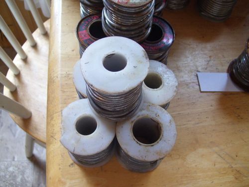 17  ROLLS SOLDER,3 95TIN/5 AITMONEY, 7 50 TIN 50 LEAD.5 UMARKED ,&lt;MOORE&gt;