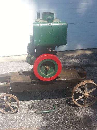 Stationary Engine NOVO Model - TU-3-3/8X4 NO- 23794 with cart