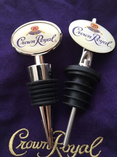 Crown Royal Stopper and Pourer liquor or wine bottle