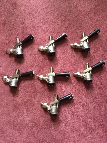 Seven (7) MICRO MATIC SK 184.03 DRAFT BEER KEG BEER TAP COUPLERS