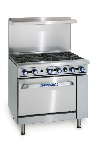 RANGE 36” RESTAURANT GAS Imperial , IR-6