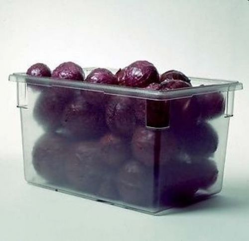 Rubbermaid FG330900CLR Clear 3-1/2 Gallon Polycarbonate Food Box