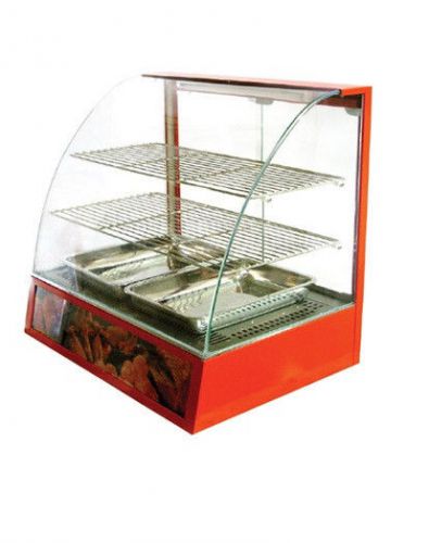 Uniworld glass hot food display merchandiser warmer! for sale