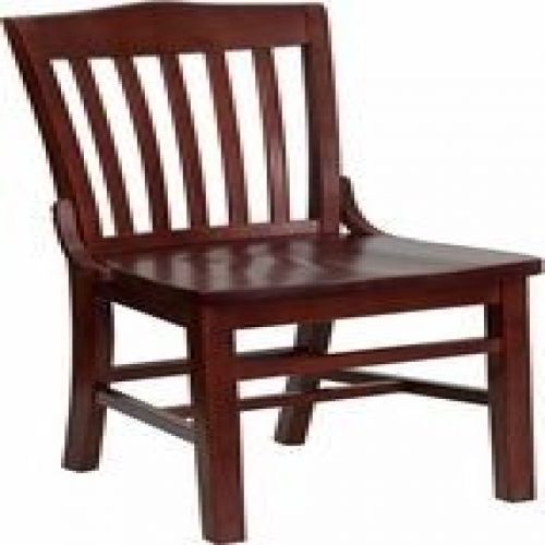 Flash Furniture XU-DG-W0006-MAH-GG HERCULES Series Mahogany Finished School Hous