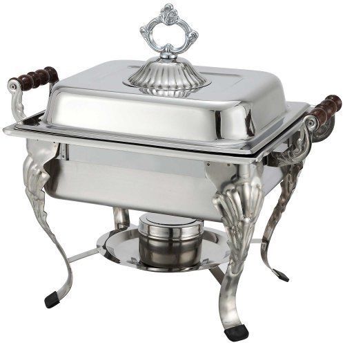 NEW Winco 508 Half Crown Chafer  4-Quart