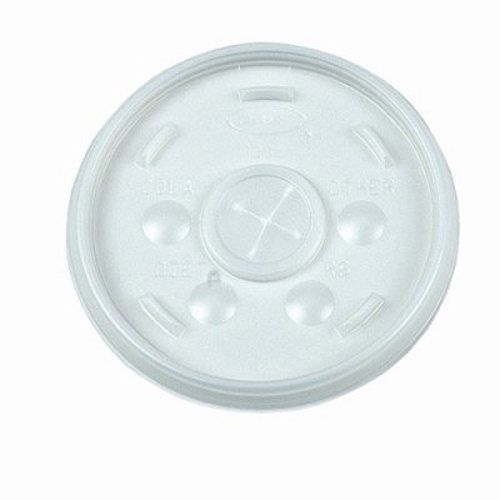 Plastic Flat Lids for 12 and 14-oz. Cups, 1,000 (DCC L14N)