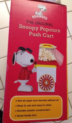 SMART PLANET PNP1 SNOOPY POPCORN POPPER MAKES POPCORN IN APSPPNP1 POPCORN POPPER