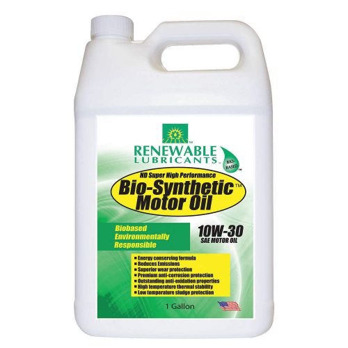 Engine Oil, Bio-Synthetic, 1 Gal., 10W30 85173