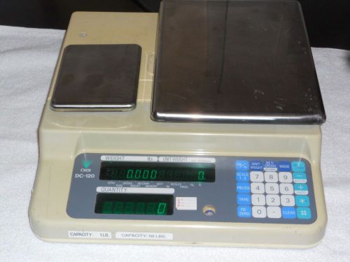 DIGI Matex DC-120 Counting Scale 50-lb Capacity x 1-lb - Works Perfect!