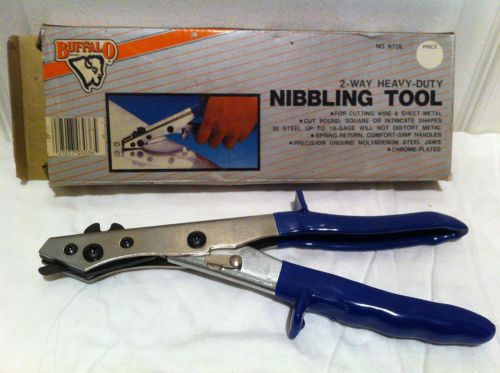 Buffalo Brand 2-WAY Heavy-Duty Nibbling Tool