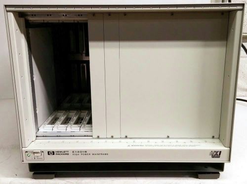 AGILENT HP E1401B C-SIZE VXI 13-SLOT HIGH-POWER MAINFRAME