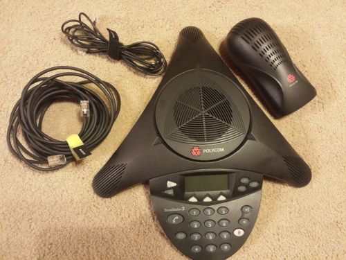 POLYCOM SoundStation2 Conference Phone - 2201-16000-001