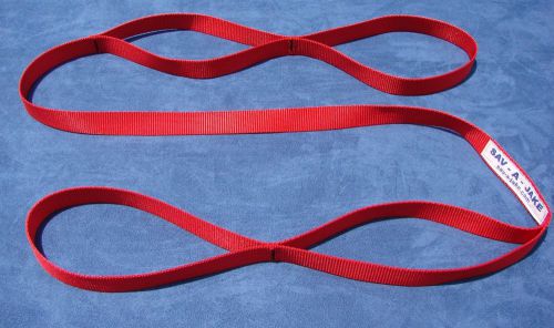 Sav-A-Jake Firefighter 6 ft. 4,000 lb. Nylon Utility Strap - Red