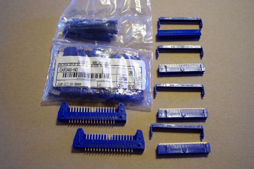 20 PK CONN SOCKET 34PIN GOLD W/KEY/STR,  CW INDUSTIES CWR 217-34-0000, DIGI-KEY