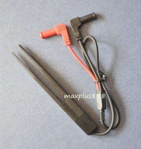 2pcs new SMT Smart Test Clip Tweezer  Component Capacitance Tool