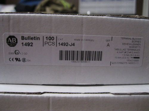 Allen Bradley 1492-J4, Terminal Strips