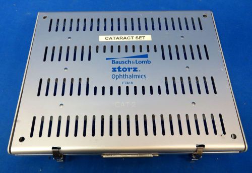 Storz E7418 Opthalmics Sterilization Tray