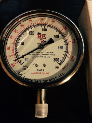 R E Lewis Ammonia Gauge