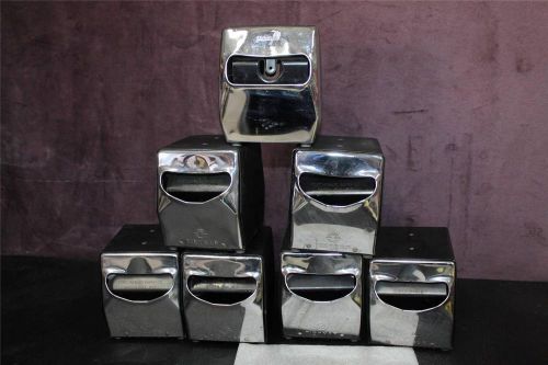 Lot 7 Vintage 50&#039;s Retro Kitchen Tidynap Cafe Restaurant CHROME Napkin Dispenser