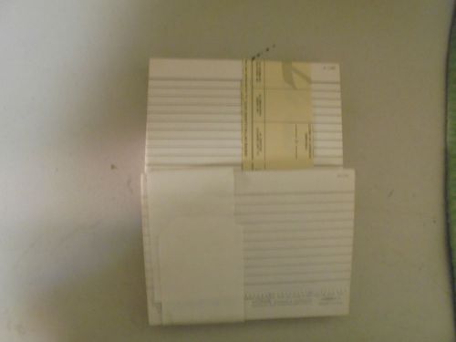 (2) Victor Type Writer Index Cards CAT NO. 1213  4x5 Bundle