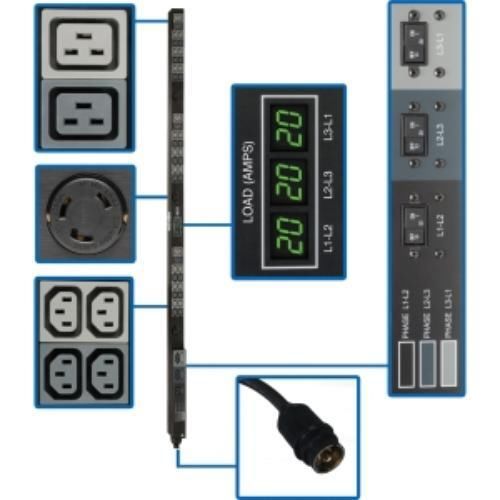 Tripp lite metered pdu3mv6h50a 45-outlets pdu for sale