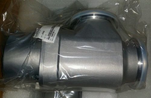 Vacuum Angle Valve 4in VAT # 24340-QA11-0002 DN100 Complete w/ iso 1609 Flange