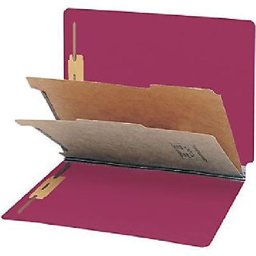 MEDICAL ARTS PRESS 52361RD END TAB FILE FOLDERS LTR RED 4 FAST. CLASSIF. 25/BOX