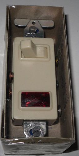 Eagle 3277V, Decorator Face, SP Quiet Switch &amp; Neon Pilot Light, 15A-120V AC