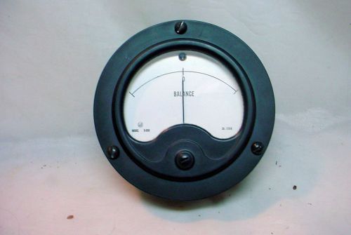 DeJur Balance Indicator Analog Panel Meter works