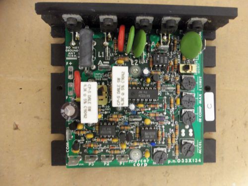 Mercer P/N 033x134 DC Drive Board Circuit Card