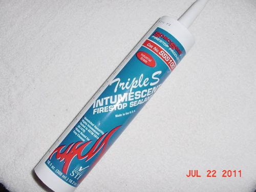 *NEW* TRIPLE S INTUMESCENT FIRESTOP SEALANT CAULK #SSS100 **FREE SHIPPING USA**