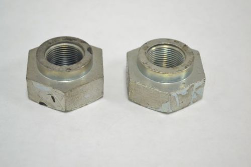 LOT 2 LINCOLN INDUSTRIAL HARDWARE 11311 PISTON FASTENER NUT 1/2IN NPT B254815