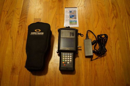 Sunrise Telecom CM750 Cable and Network Tester Analyzer