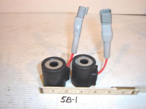 HYDRAFORCE SOLENOID COILS 12VOLT 5/8&#034; CORE NEW 2 ITEMS