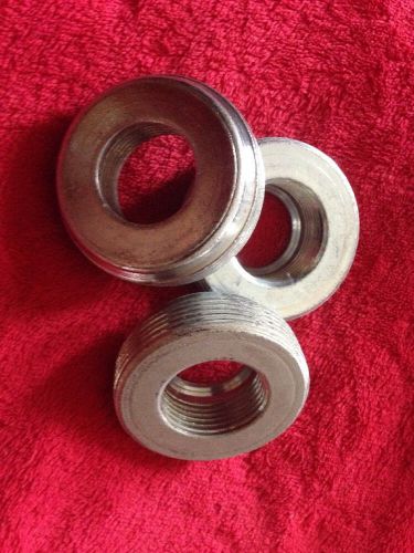 (Lot of 3)    2&#034; to 1&#034; Reducing Bushings