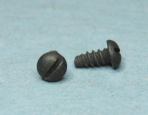 300 - Pieces #2 x  3/16&#034; Black Oxide Steel Slotted Head Sheet Metal Screw