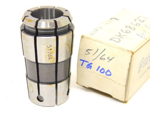 New surplus parlec 51/64&#034; tg100 single angle collet tg-100 .7968&#034; for sale