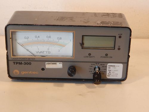 ** gentec tpm-300 laser power meter ** for sale