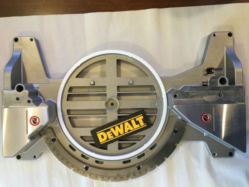 DeWALT MITER SAW DWS780 DWS782 BASE &amp; EXTRAS N388927