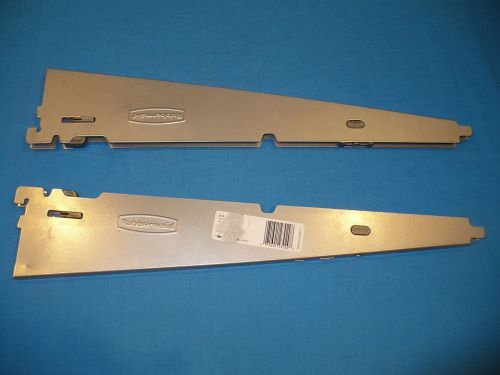 2 Rubbermaid Fast Track 16&#034; Shelf Bracket