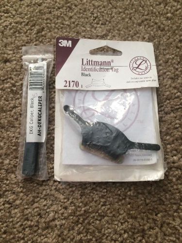 New DELUXE EMI ECG EKG Caliper And Littmann ID tag US Seller Fast Shipping