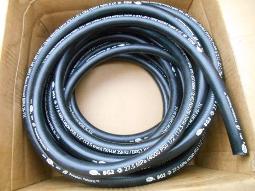 50’ ROLL GATES 46570127 8G2  1/2 ” HYDRAULIC HOSE 4000 PSI MWP