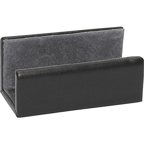 Royce leather business card holder - black business accessorie new for sale