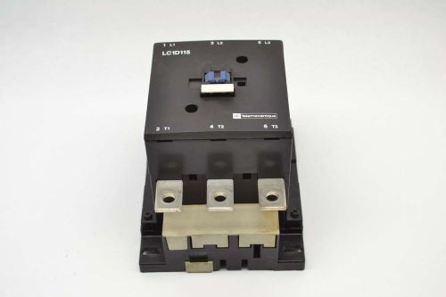 TELEMECANIQUE LC1 D 115006 3P POLE 600V-AC 65KW 300A AMP CONTACTOR B412520