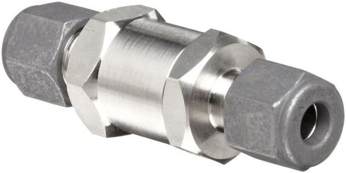 Parker c series stainless steel 316 check valve, 10 psi cpi for sale