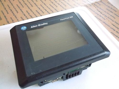 Allen bradley panelview 600 operator interface 2711-t6c9l1 series b for sale